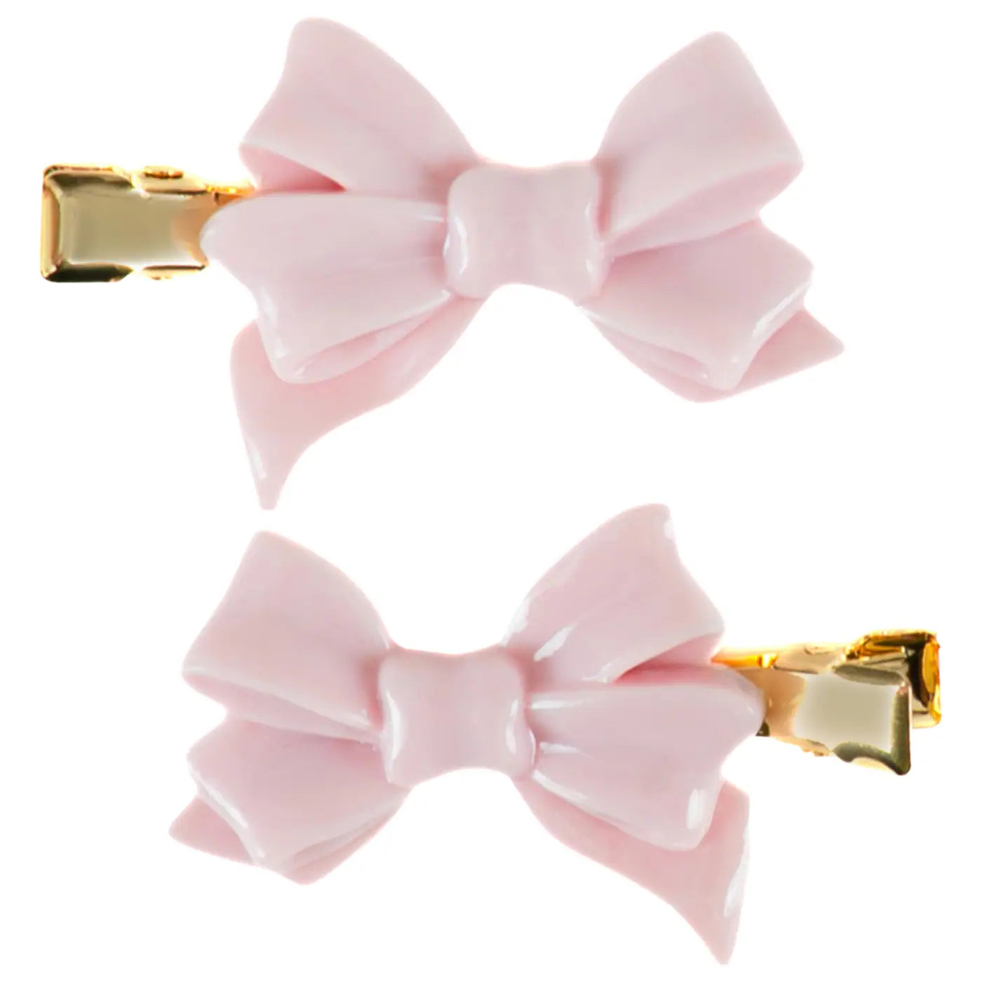 PREORDEN -Mane x Love Shack Fancy Pink Bow Hair Clips - 2 A 4 SEMANAS EN LLEGAR