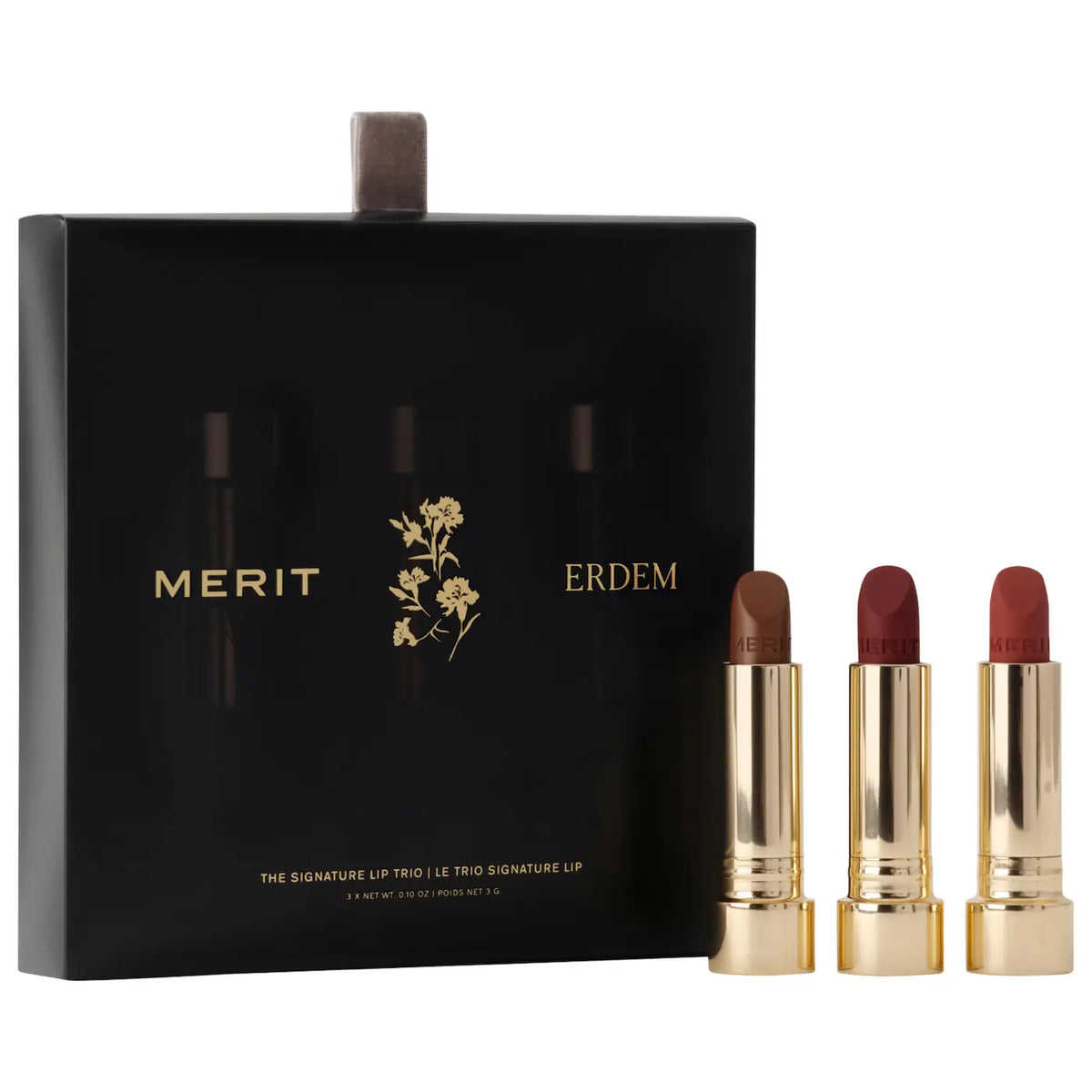 PREORDEN - MERIT x Erdem Signature Lip Gift Set - 2 A 4 SEMANAS EN LLEGAR
