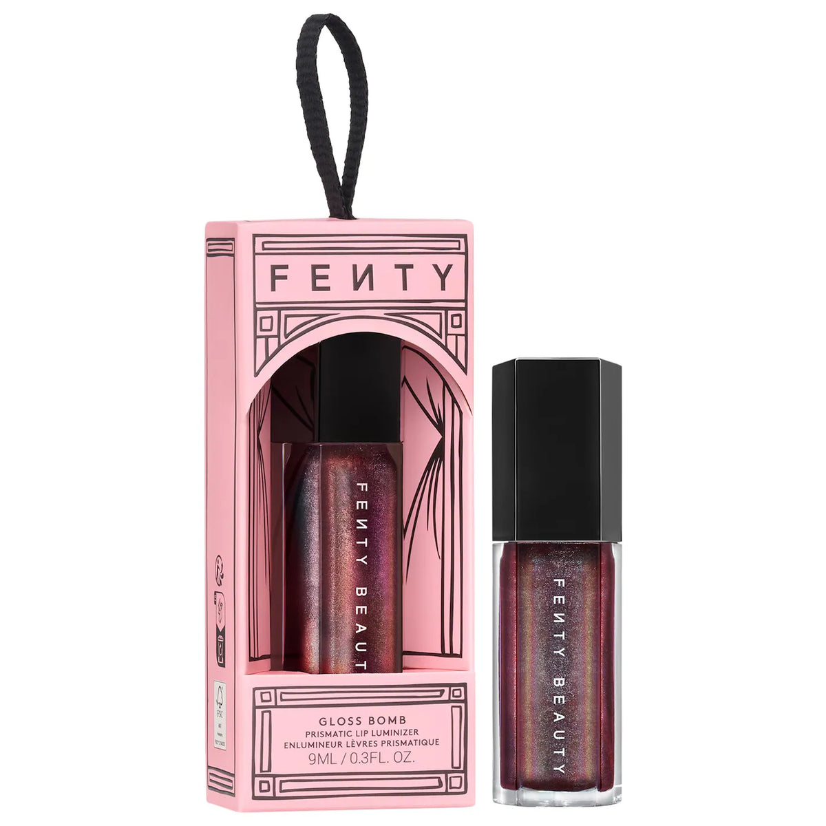 PREORDEN - Gloss Bomb Prismatic Lip Luminizer Ornament | FENTY - 2 A 4 SEMANAS EN LLEGAR