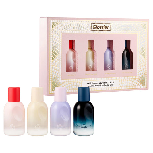 PREORDEN - Mini glosier You Perfume Wardrobe Gift Set - 2 A 4 SEMANAS EN LLEGAR
