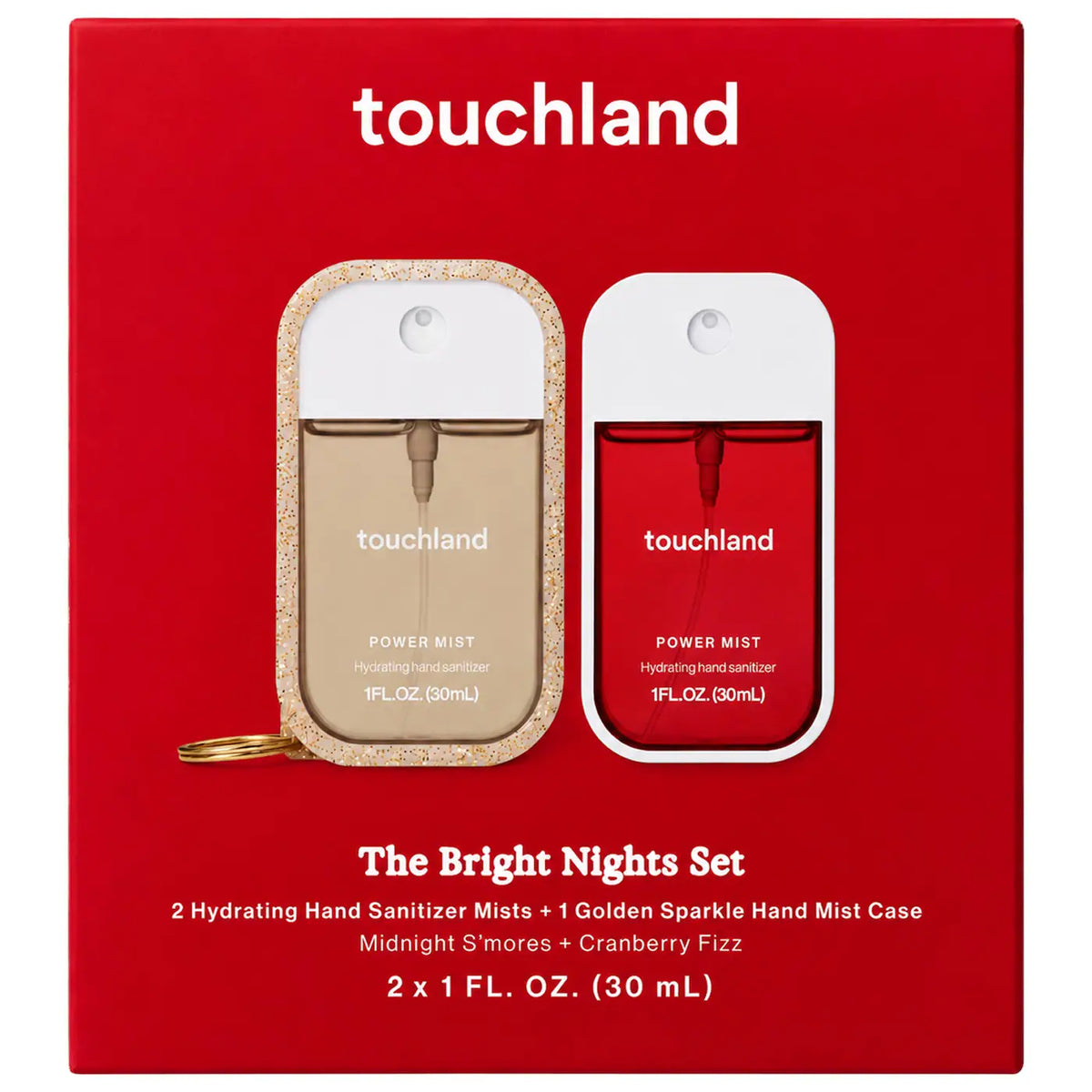 PREORDEN - Special Edition Bright Nights Hand Sanitizer 2-Pack + Case | TOUCHLAND - 2 A 4 SEMANAS EN LLEGAR