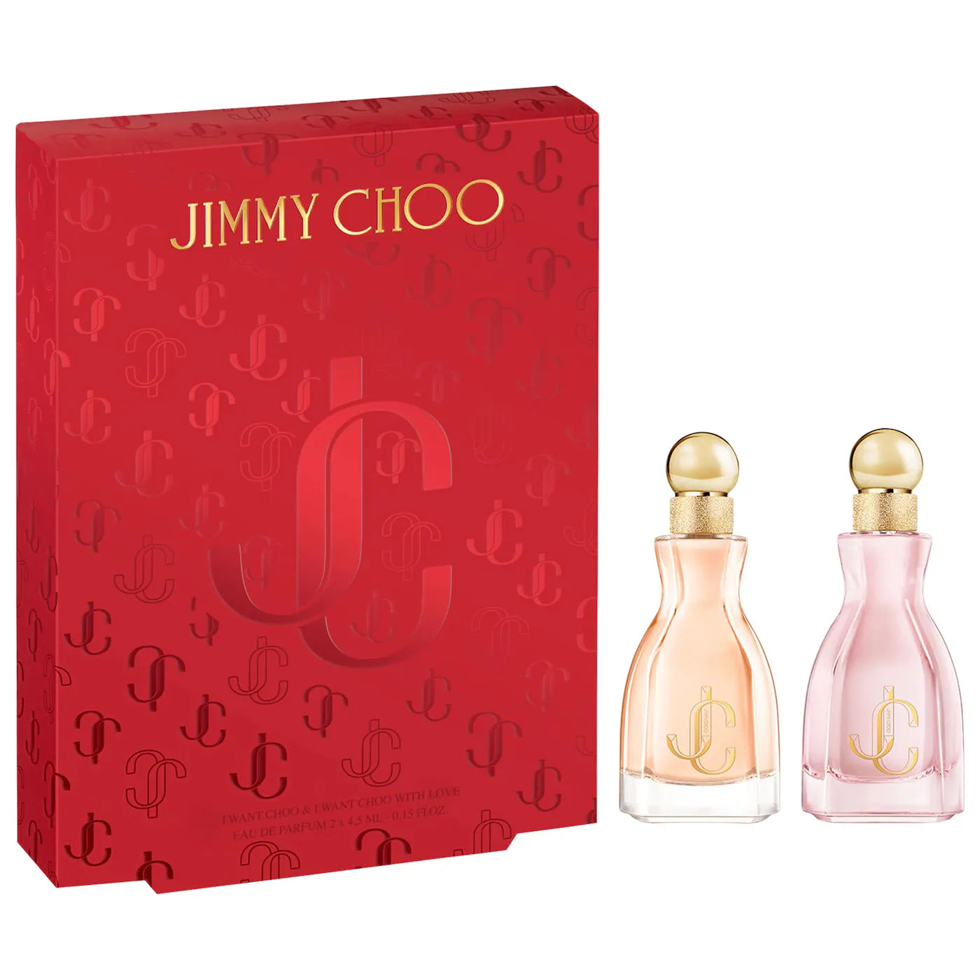 PREORDEN - I Want Choo Mini Duo Perfume Gift Set - 2 A 4 SEMANAS EN LLEGAR
