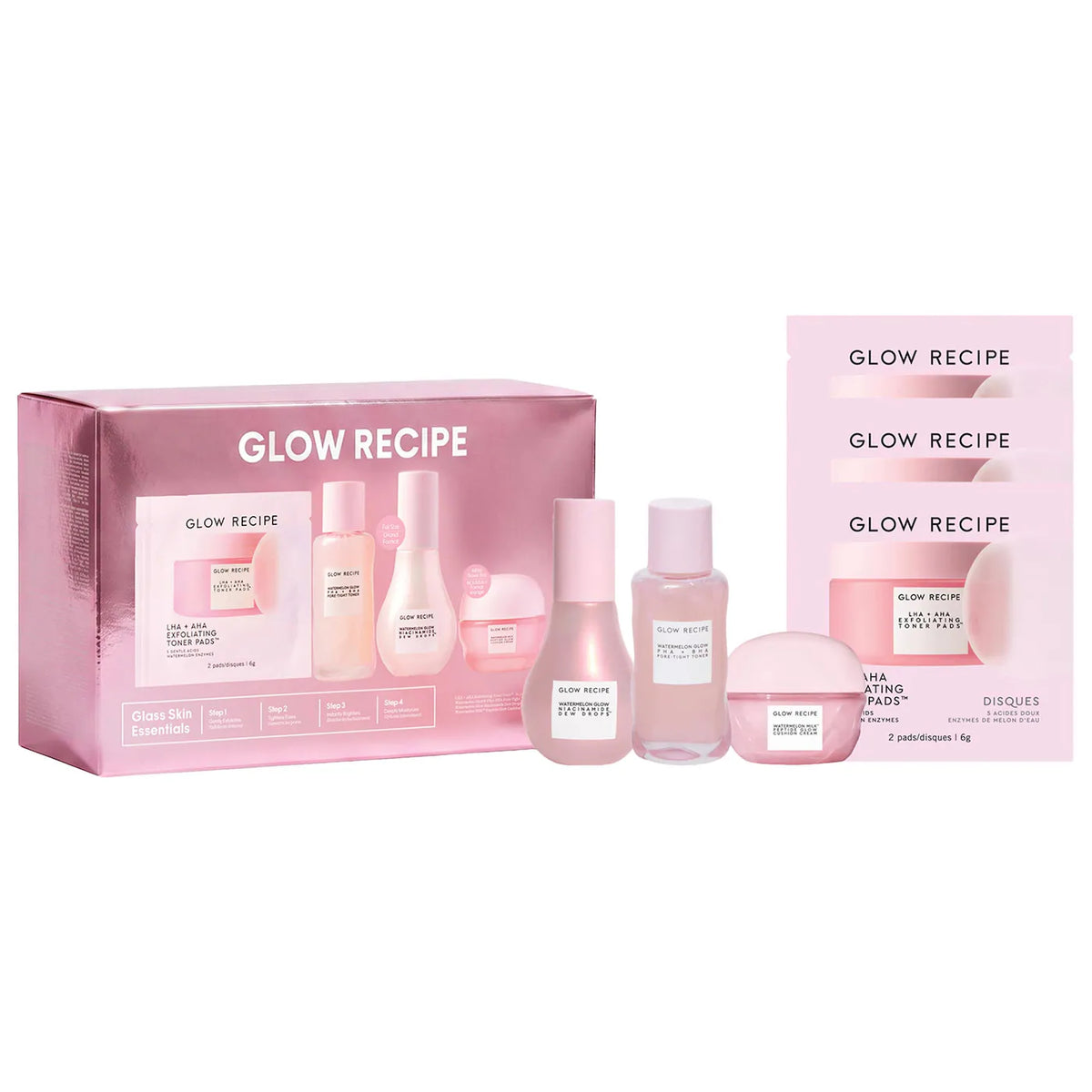 PREORDEN - Watermelon Glow Essentials Gift Set for Brightening & Hydration | GLOW RECIPE - 2 A 4 SEMANAS EN LLEGAR