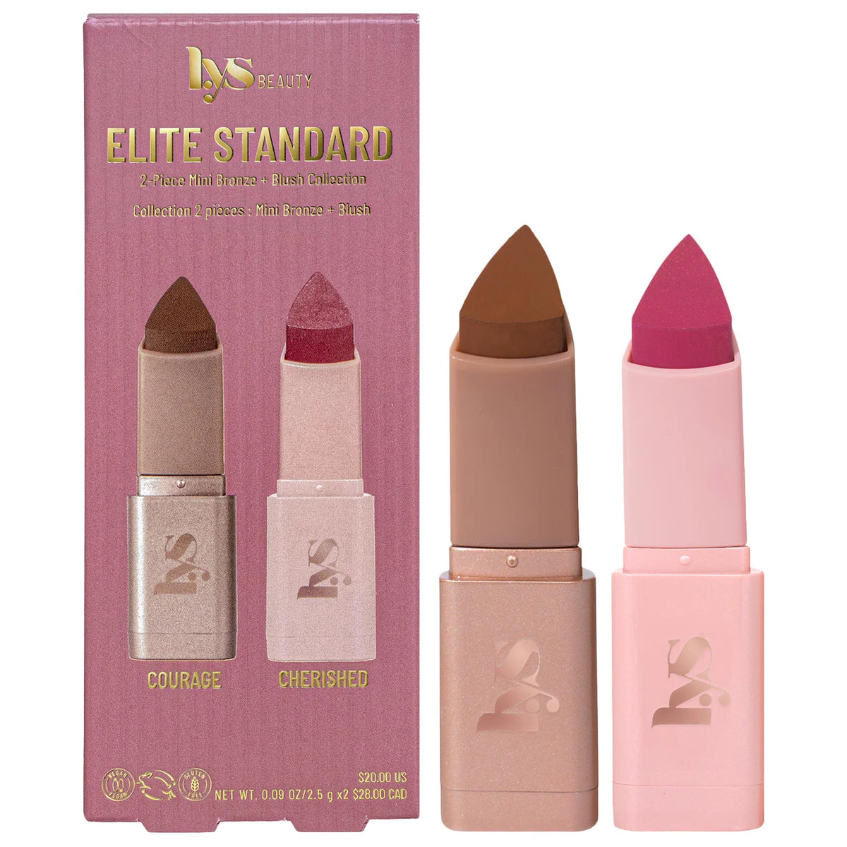 PREORDEN - Mini Elite Standard 2-piece Bronze + Blush Collection | LYS - 2 A 4 SEMANAS EN LLEGAR