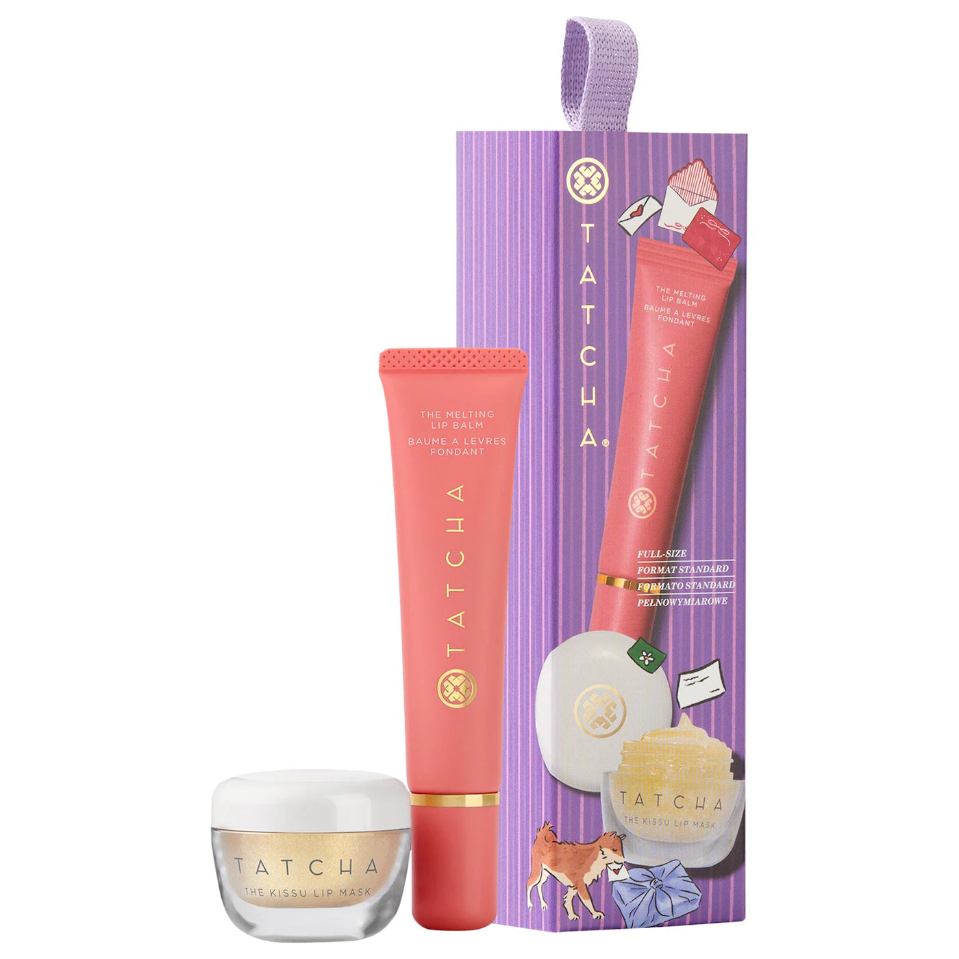 PREORDEN - Glossy & Golden Lip Gift Set | TATCHA - 2 A 4 SEMANAS EN LLEGAR