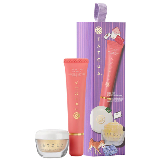 PREORDEN - Glossy & Golden Lip Gift Set | TATCHA - 2 A 4 SEMANAS EN LLEGAR
