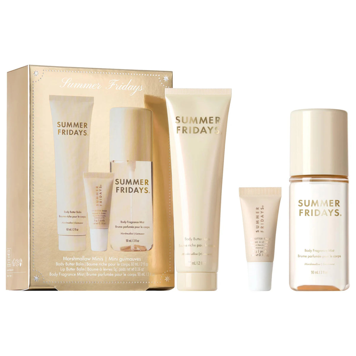 PREORDEN - Marshmallow Minis - Body and Lip Set | SUMMER FRIDAYS - 2 A 4 SEMANAS EN LLEGAR
