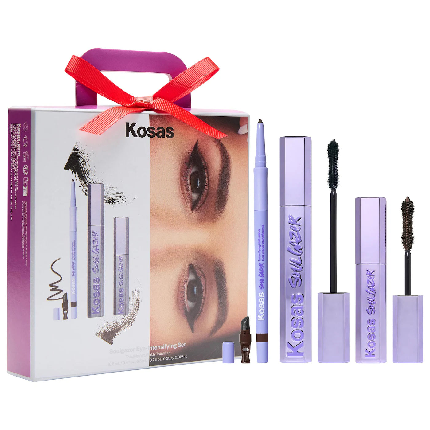PREORDEN - Soulgazer Eye-intensifying Mascara and Eyeliner Gift Set | KOSAS - 2 A 4 SEMANAS EN LLEGAR