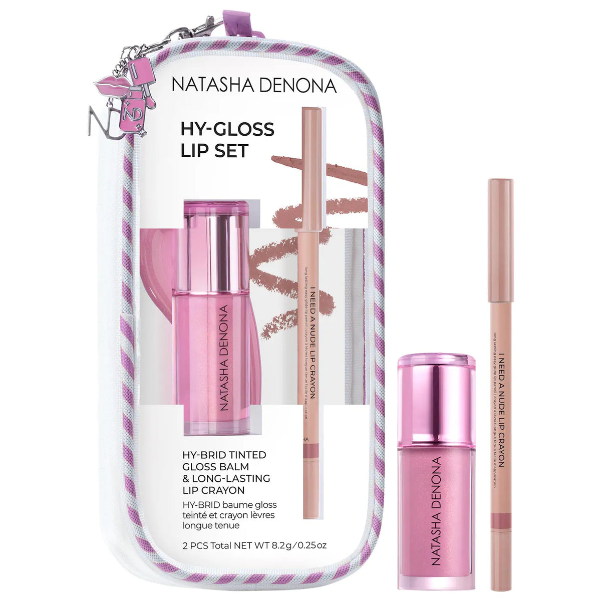 PREORDEN - HY-GLOSS Lip Gloss Duo Gift Set | NATASHA DENONA - 2 A 4 SEMANAS EN LLEGAR