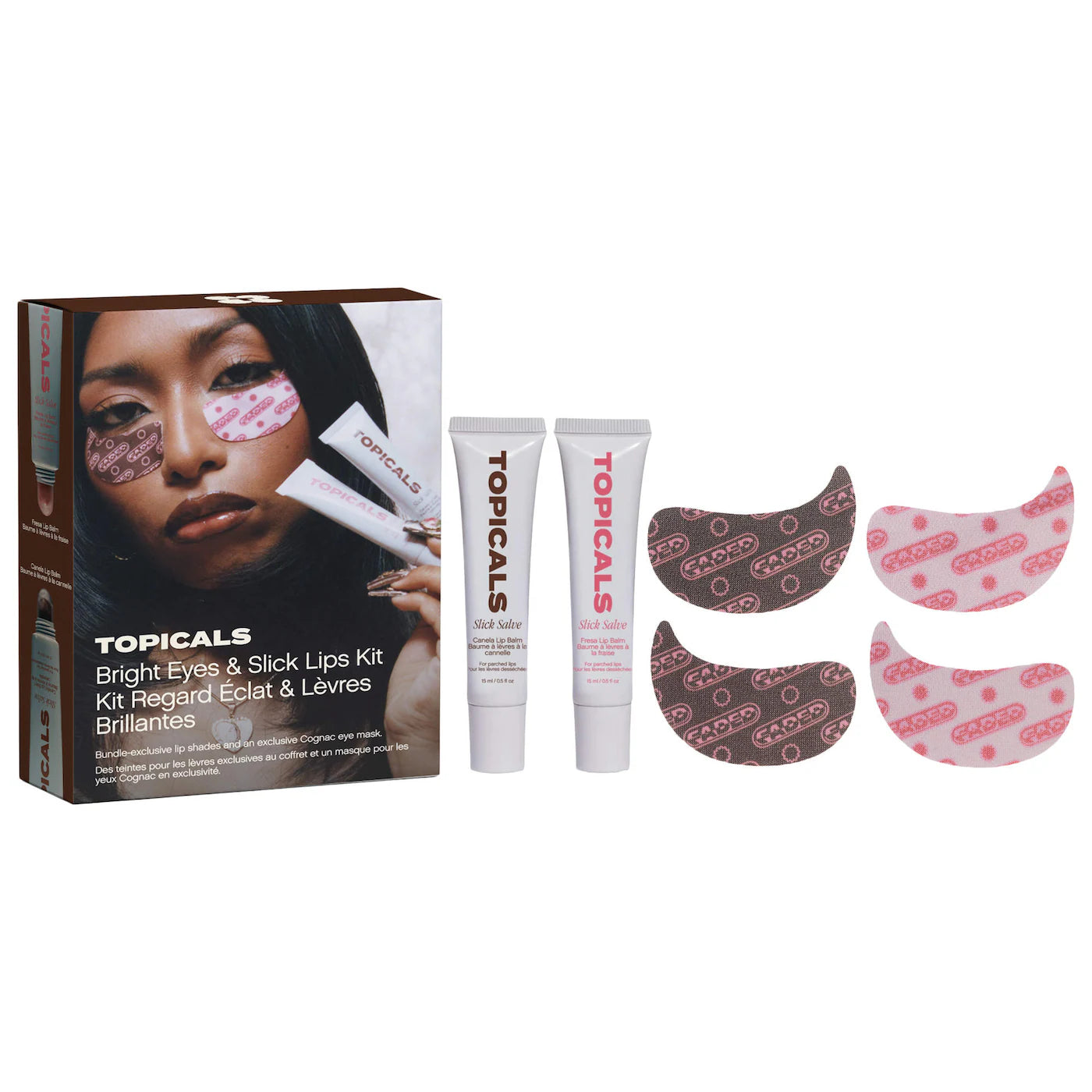 PREORDEN - Bright Eyes & Slick Lips Kit Limited Edition Gift Set | FADED - 2 A 4 SEMANAS EN LLEGAR