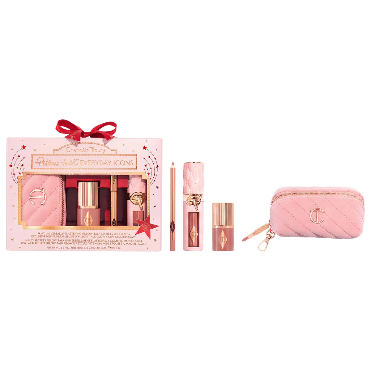 PREORDEN - Pillow Talk Everyday Icons Lip & Cheek Makeup Gift Set - 2 A 4 SEMANAS EN LLEGAR